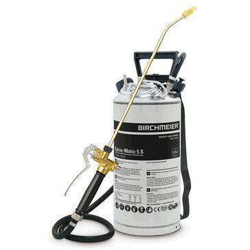 Birchmeier Spray-Matic 5 S 5 Litre Compression Sprayer - Stainless - Viton