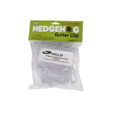 Hedgehog Gutter Brush Clips - Pack of 20