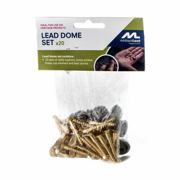 Midland Lead Lead Domes (Pack of 20)