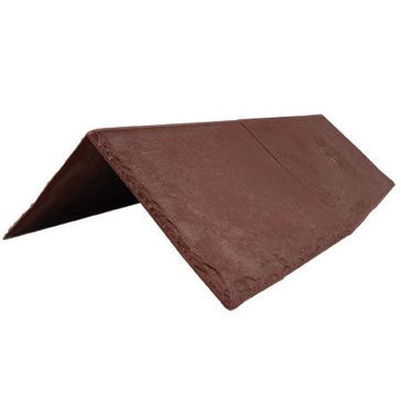 TapcoSlate Classic Artificial Slate Ridge &amp; Hip Cap Tile - Universal