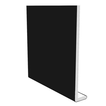 Freefoam Plain 10mm Fascia Board - Black (5m)
