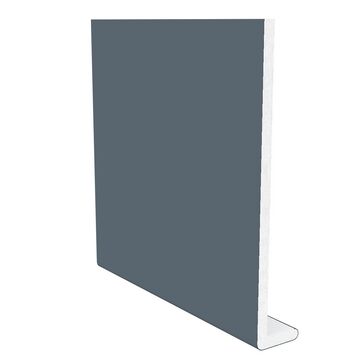 Freefoam Plain 10mm Fascia Board - Dark Grey (5m)