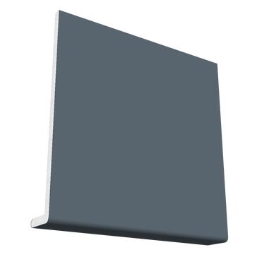 Freefoam Plain 10mm Fascia Board - Storm Grey (5m)