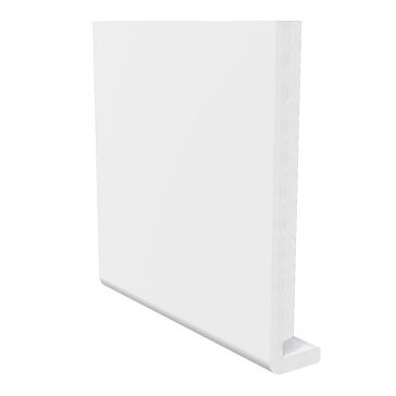 Freefoam Magnum Square Leg 18mm Fascia Board - White (5m)