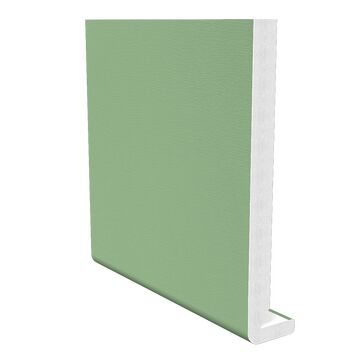 Freefoam Magnum Square Leg 18mm Fascia Board - Woodgrain Chartwell Green (5m)