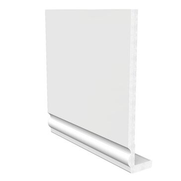 Freefoam Ogee 10mm Fascia Board - White (5m)