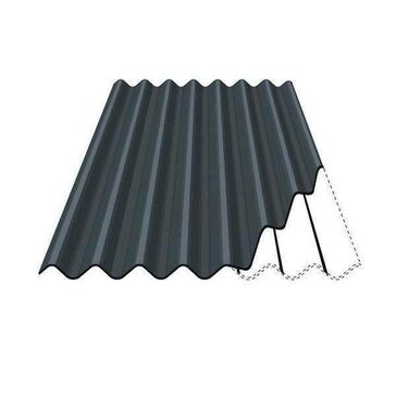 Eternit Profile 6 Fibre Cement Roofing Sheet - Slate Blue