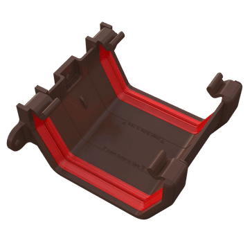 Freeflow 114mm uPVC Square Gutter Union Bracket