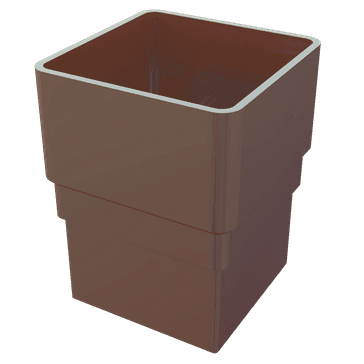 Freeflow 65mm uPVC Square Downpipe Socket