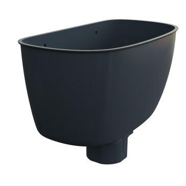 Freeflow 114mm uPVC Round Rainwater Hopper
