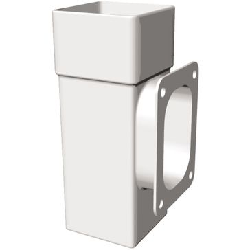 Freeflow 65mm uPVC Square Service Access Pipe