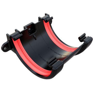 Freeflow 112mm uPVC Half Round Gutter Union Bracket