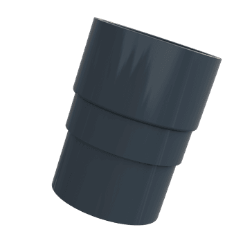 Freeflow 68mm uPVC Round Downpipe Socket