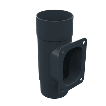 Freeflow 68mm uPVC Round Service Access Pipe