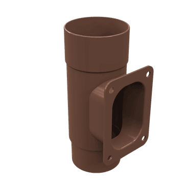 Freeflow 68mm uPVC Round Service Access Pipe