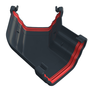 Freeflow 135mm uPVC Ogee 135