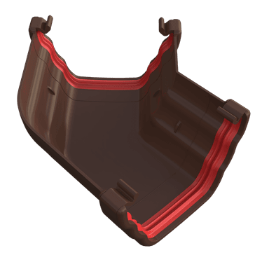 Freeflow 135mm uPVC Ogee 135