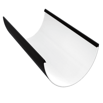 Freeflow 116mm uPVC Half Round Deep Gutter Length - 4m