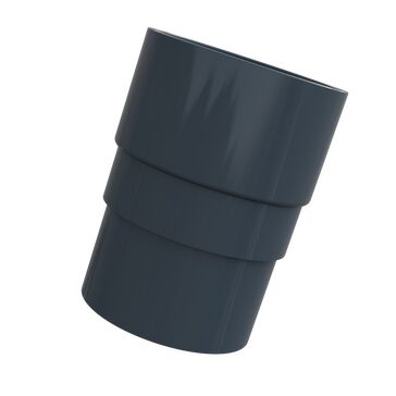 Freeflow 68mm Round Pipe Socket - Anthracite Grey
