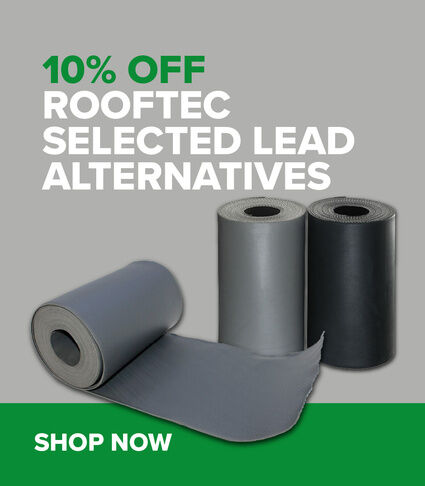 10% Off Rooftec Selected Lead Alternatives