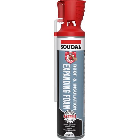 Soudal Roof & Insulation Expanding Foam - Genius Gun - Box of 12