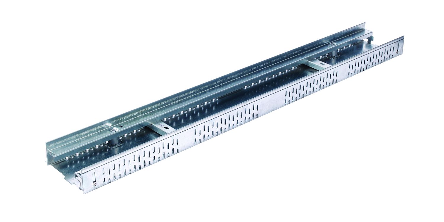 ACO FreeDeck Galvanised Steel Adjustable Height Drainage Channel