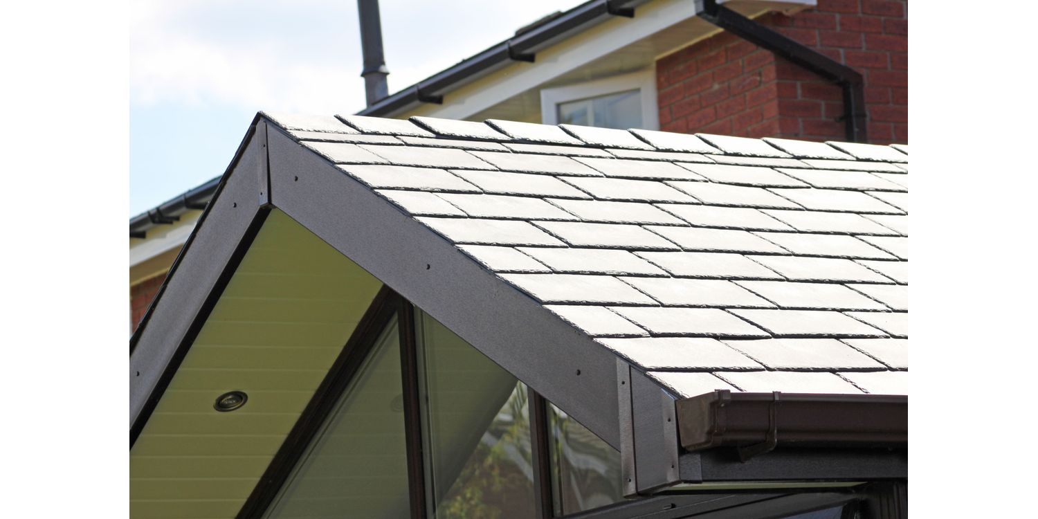 Capco Slates Tapco Classic Artificial Slate Roof Tiles - 445mm x 295mm x 5mm (Pallet ...