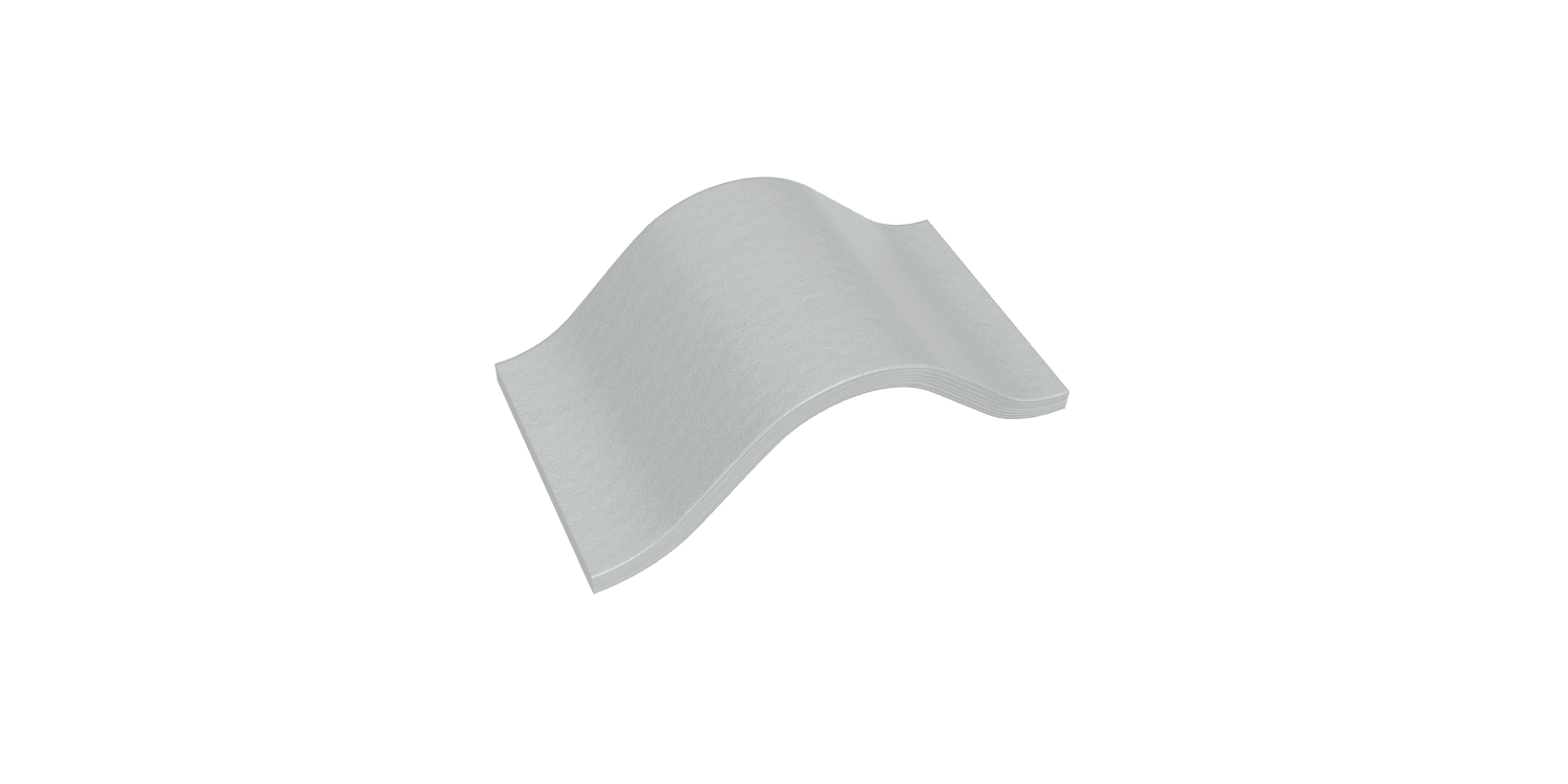 Eternit FarmTec Fibre Cement Two Piece Close Fitting Ridge from £14.49