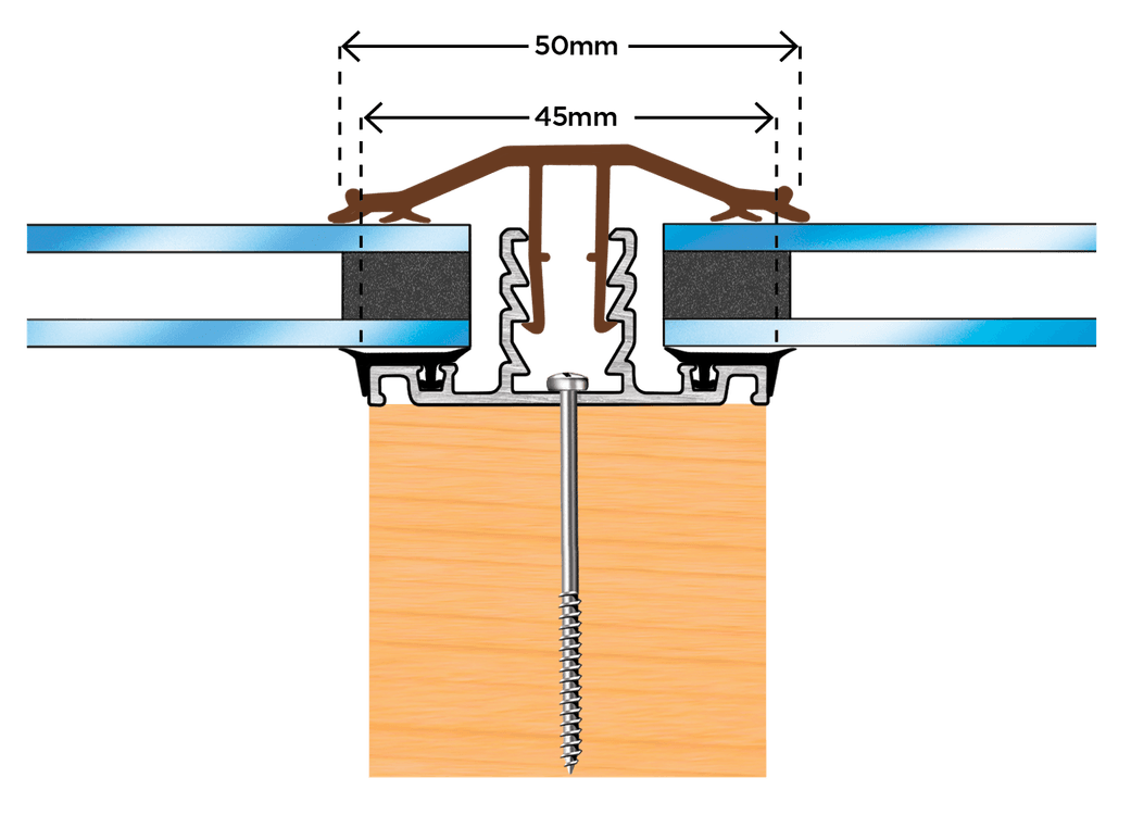 Solstice Capex Snap Down Glazing Bar From 21 74 Solstice Capex Snap Down Glazing Bar From 21 74