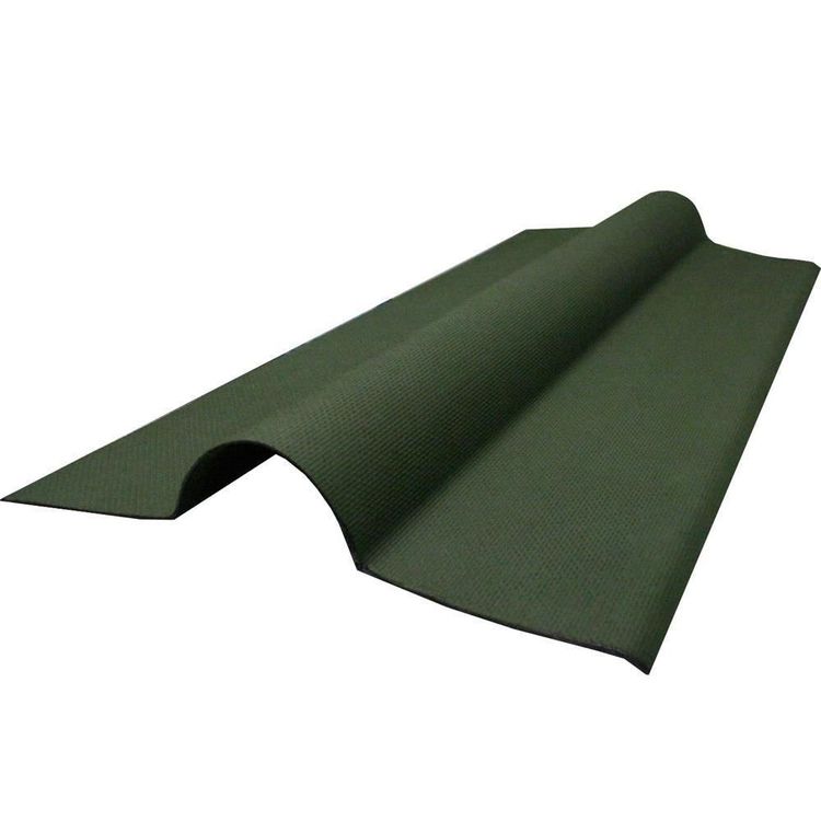 Ventura - Green Corrugated Bitumen Sheet Ridge Tile 1000mm ...