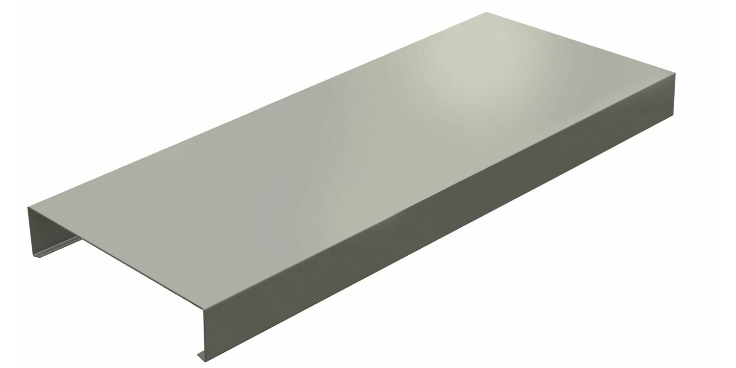 Alumasc Skyline Standard Sloping Coping 2m (includes fixing straps ...