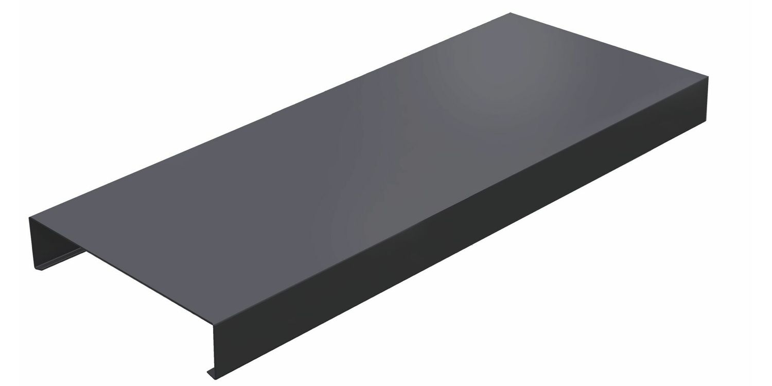 Sloping Coping Alumasc Skyline Standard Sloping Coping 1m (includes fixing straps ...