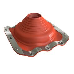 Dektite Premium Roof Pipe Flashing - Red Silicone (75 - 175mm)