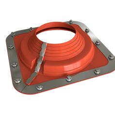 Dektite Combo & Retrofit Roof Pipe Flashing - Red Silicone (240 - 503mm)