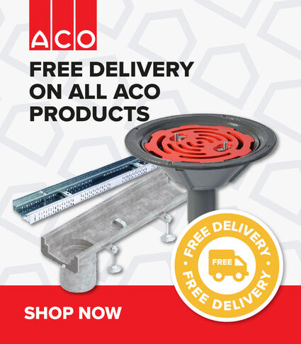 Free delivery on ACO products
