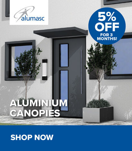 5% off Alumasc canopies