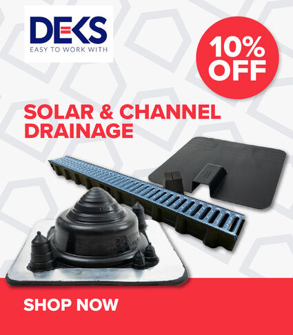 10% off selected DEKS products
