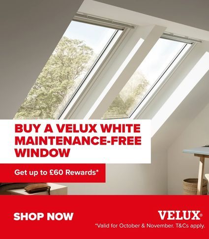 Up to £60 Rewards on VELUX windows