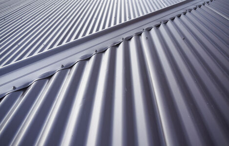 Metal,Colourbond,Roof,In,Blue-gray,Colour.
