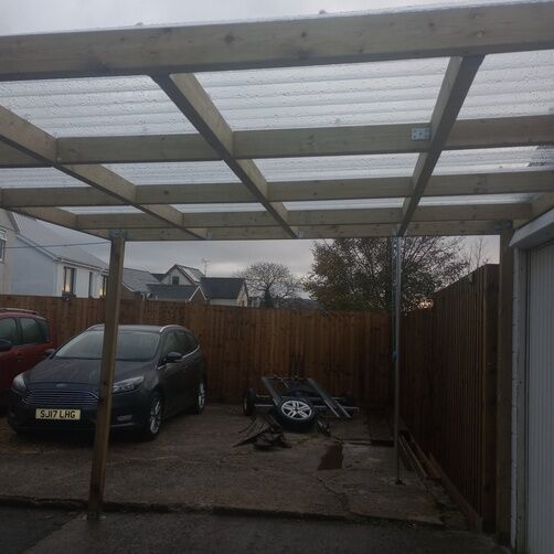 Customer image of Solstice PVC Corrugated Roofing Sheet