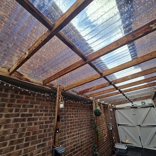 Customer image of Vistalux PVC Heavy Duty Corrugated Roof Sheet (Profile 3)