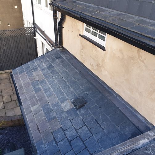 Customer image of Tapco Roof Abutment Ventilator Strip - 1000mm x 200mm x 10mm (Black)