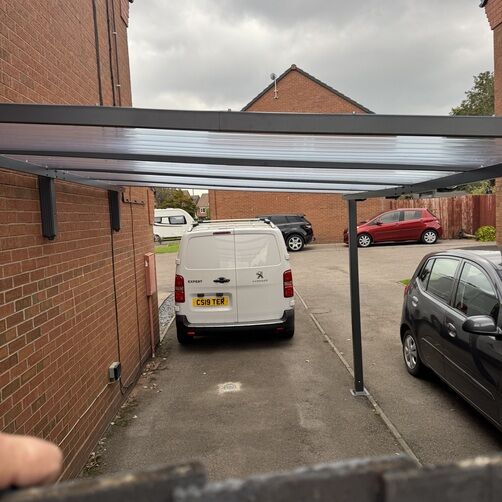 Customer image of Solstice PVC Corrugated Roofing Sheet