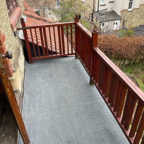 Customer image of TRC Porch Rubber Roof Kit