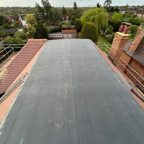 Customer image of Cut to Size ClassicBond EPDM Flat Roof Rubber Membrane