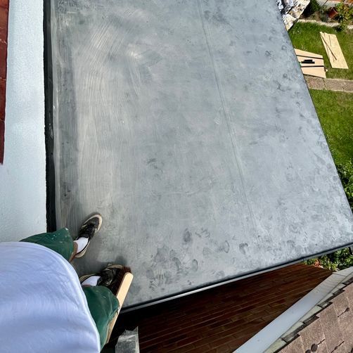 Customer image of Cut to Size ClassicBond EPDM Flat Roof Rubber Membrane