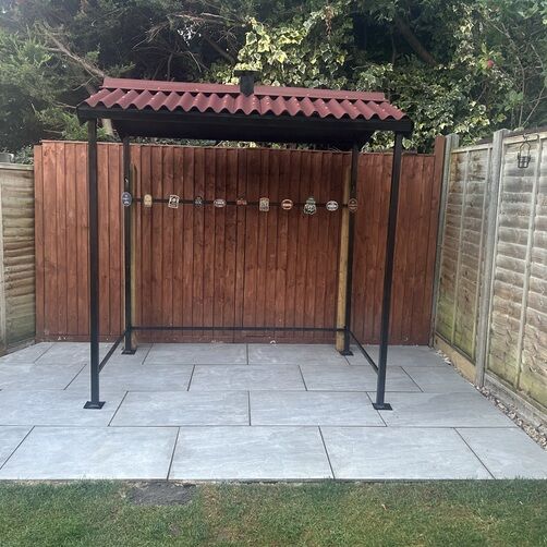 Customer image of Solstice Corrugated Bitumen Roofing Sheet - 2000mm x 930mm