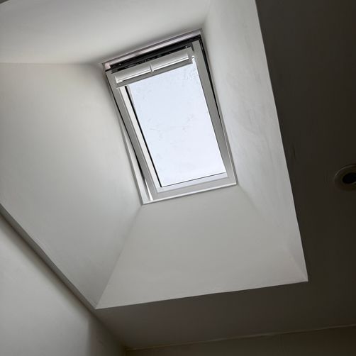 Customer image of VELUX GGL CK02 207021U White Painted Centre Pivot INTEGRA Electric Window - 55cm x 78cm