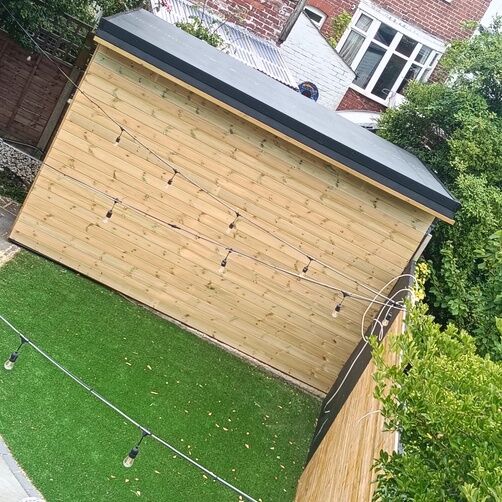 Customer image of TRC Garden Room Rubber Roof Kit