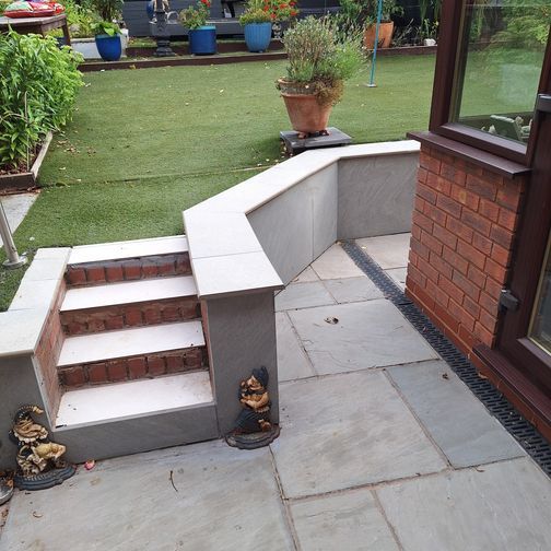 Customer image of Castle Porcelain Coping Stone